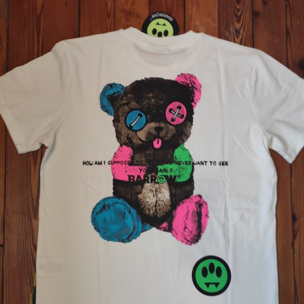 Barrow white unisex t-shirt - bear